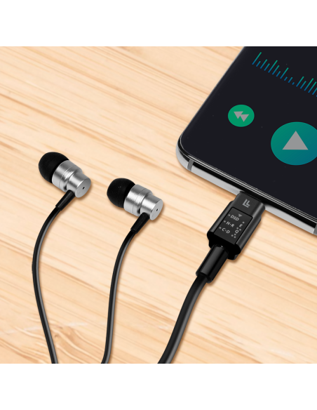 Adaptador audio USB-C a Jack  3.5mm