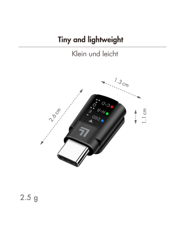 Adaptador audio USB-C a Jack  3.5mm