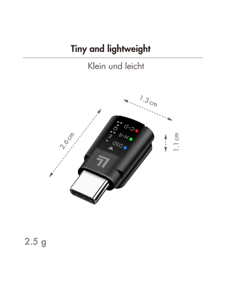 Adaptador audio USB-C a Jack  3.5mm