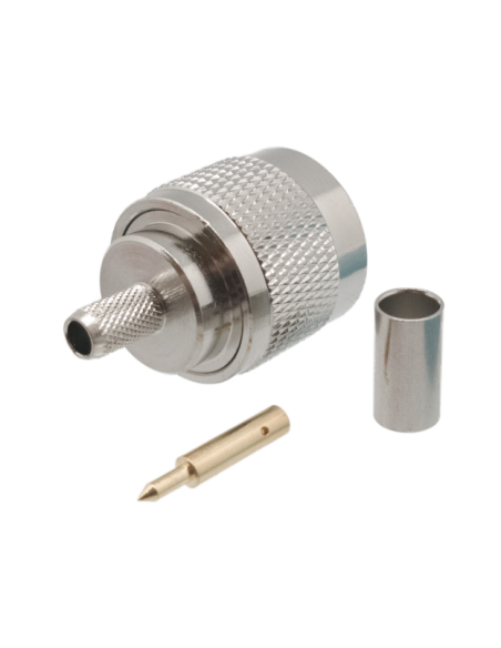 CONECTOR "N" MACHO CRIMPAR RG-58