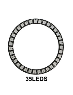 ARO DE 35 LEDs NEOPIXEL WS2812B 5V RGB