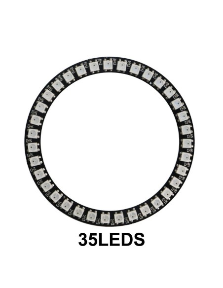 ARO DE 35 LEDs NEOPIXEL WS2812B 5V RGB