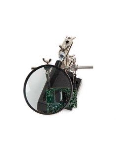 SOPORTE PARA PCB CON LUPA 2