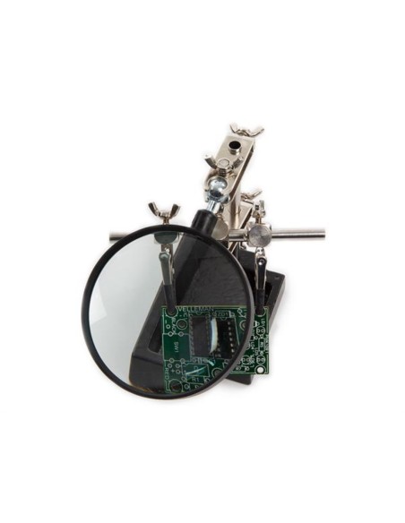 SOPORTE PARA PCB CON LUPA