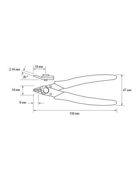ALICATE JBC DE CORTE LATERAL