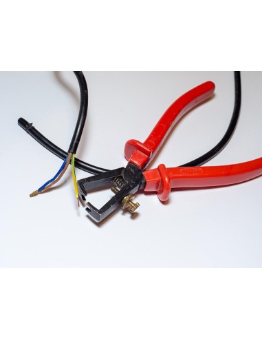 ALICATES AJUSTABLES PARA CORTAR Y PELAR CABLES