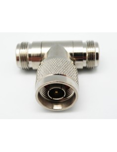 ADAPTADOR "N" MACHO- 2 HEMBRA