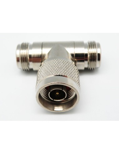 ADAPTADOR "N" MACHO- 2 HEMBRA