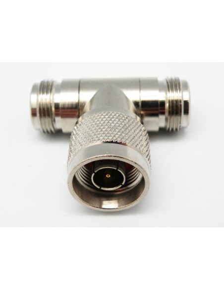 ADAPTADOR "N" MACHO- 2 HEMBRA
