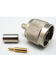 CONECTOR "N" MACHO CRIMPAR RG59