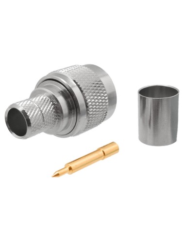 CONECTOR N MACHO CRIMPAR RG-8/213