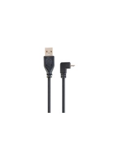 CABLE USB A MICRO USB B ACODADO 1.80MTS.