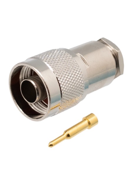 CONECTOR "N" MACHO  SOLDAR RG-8/213