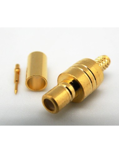 SMB HEMBRA RG174 (PIN MACHO