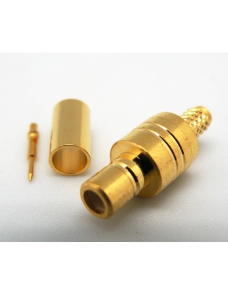 SMB HEMBRA RG174 (PIN MACHO