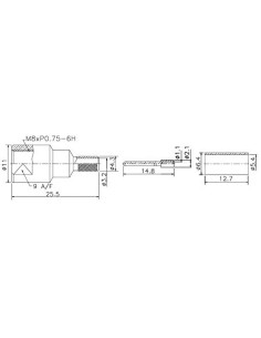 CONECTOR FME MACHO CRIMPAR RG58 2