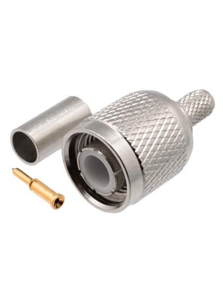 CONECTOR TNC MACHO CRIMPADO RG58