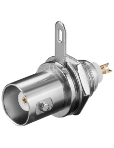 CONECTOR BNC HEMBRA SOLDABLE PARA CHASI