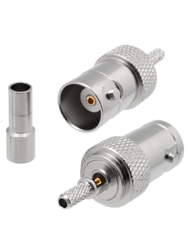 CONECTOR BNC  HEMBRA PARA RG174