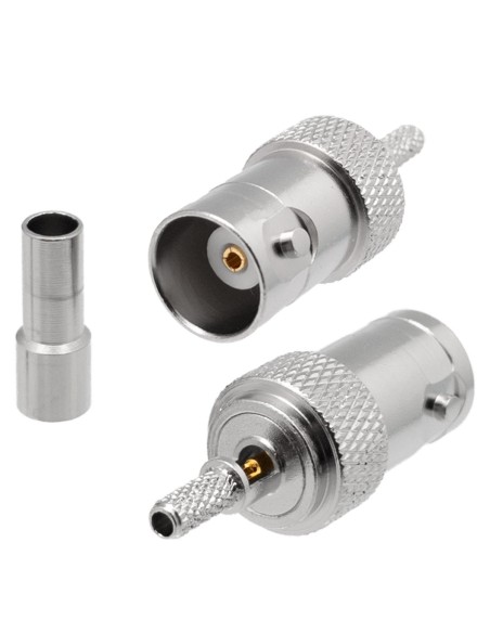 CONECTOR BNC  HEMBRA PARA RG174