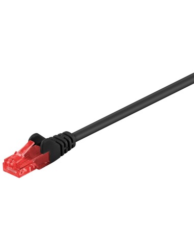 CABLE CAT 6 U/UTP cobre negro