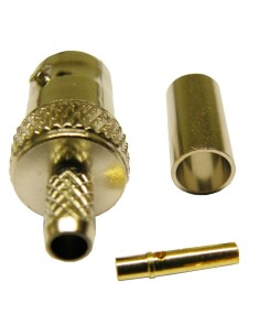 CONECTOR HEMBRA BNC AEREA CRIMPAR RG-58 2