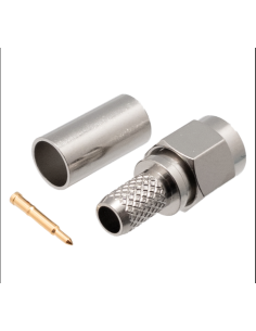 CONECTOR  SMA MACHO CRIMPAR RG58