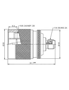 ADAPATADOR N MACHO - SMA HEMBRA 2