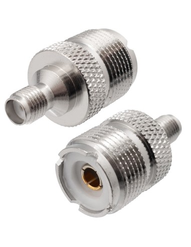 ADAPTADOR SMA HEMBRA -  UHF HEMBRA