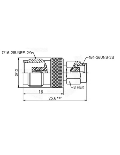 ADAPTADOR SMA-M - TNC-H 2