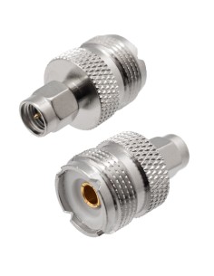 ADAPTADOR SMA MACHO - UHF HEMBRA