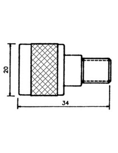 ADAPTADOR N MACHO - F HEMBRA 2