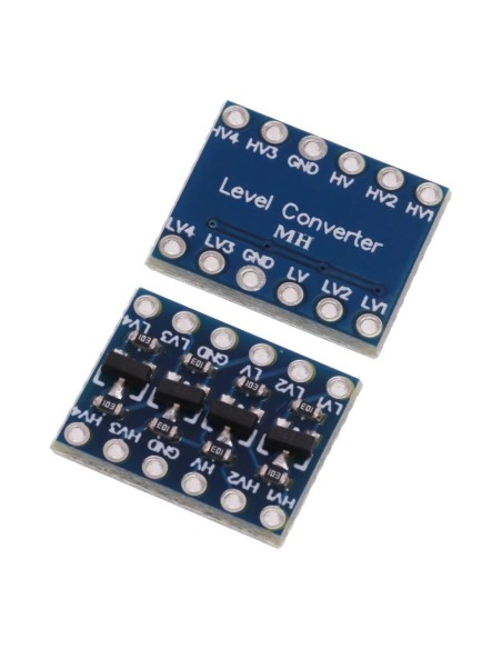 CONVERSOR NIVELES LOGICOS BIDIRECCIONAL 3.3V a 5V 4 CANALES