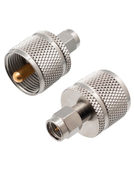 ADAPTADOR SMA MACHO  -  UHF MACHO