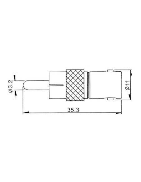 ADAPTADOR BNC HEMBR-RCA MACH