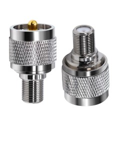 ADAPTADOR F HEMBRA - UHF MACHO