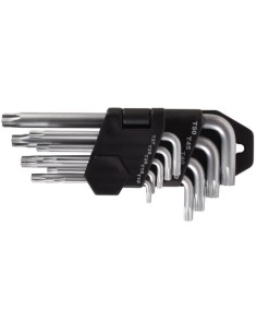 JUEGO 9 LLAVES  TORX  CROMO-VANADIO