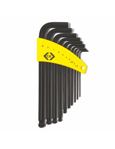 JUEGO 10 LLAVES HEXAGONALES