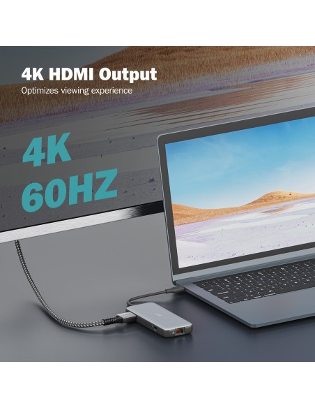 DOCK. USB-C 7x HDMI/RJ45