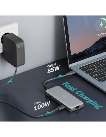 DOCK. USB-C 7x HDMI/RJ45