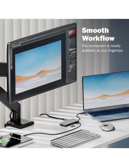 DOCK. USB-C 7x HDMI/RJ45