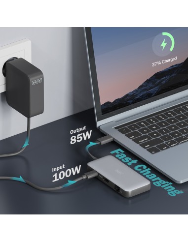 DOCK. USB-C 7x HDMI/RJ45/PD/SD
