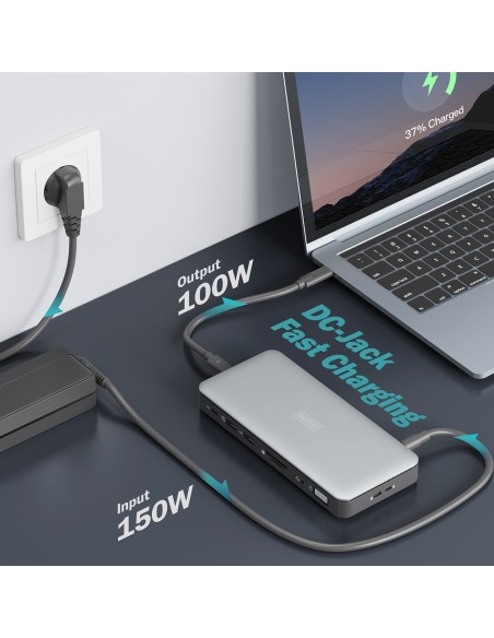 DOCK. USB-C 11x DP/USB-C/CC/AUDIO