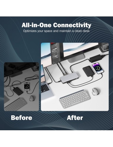 DOCK. USB-C 11x DP/USB-C/CC/AUDIO