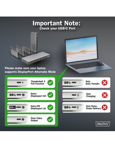 DOCK. USB-C 11x DP/USB-C/CC/AUDIO