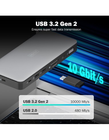 DOCK. USB-C 11x DP/USB-C/CC/AUDIO