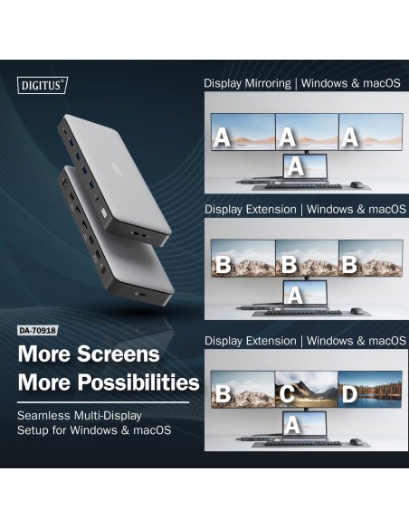 DOCK. USB-C 13x USB-C/RJ45/CC/AUDIO/HDMI/DP