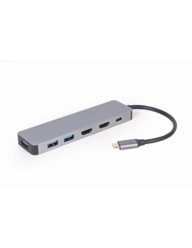 DOCK USB-C X3 HUB/HDMI/PD
