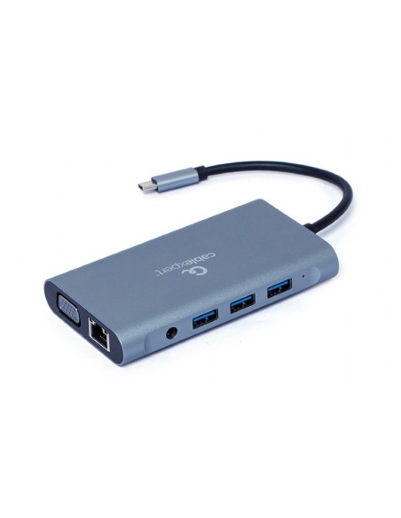 DOCK USB-C x7 HDMI/VGA/PD
