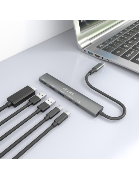 DOCK USB-C x5 HDMI/USB-A/USB-C/USB-C PD